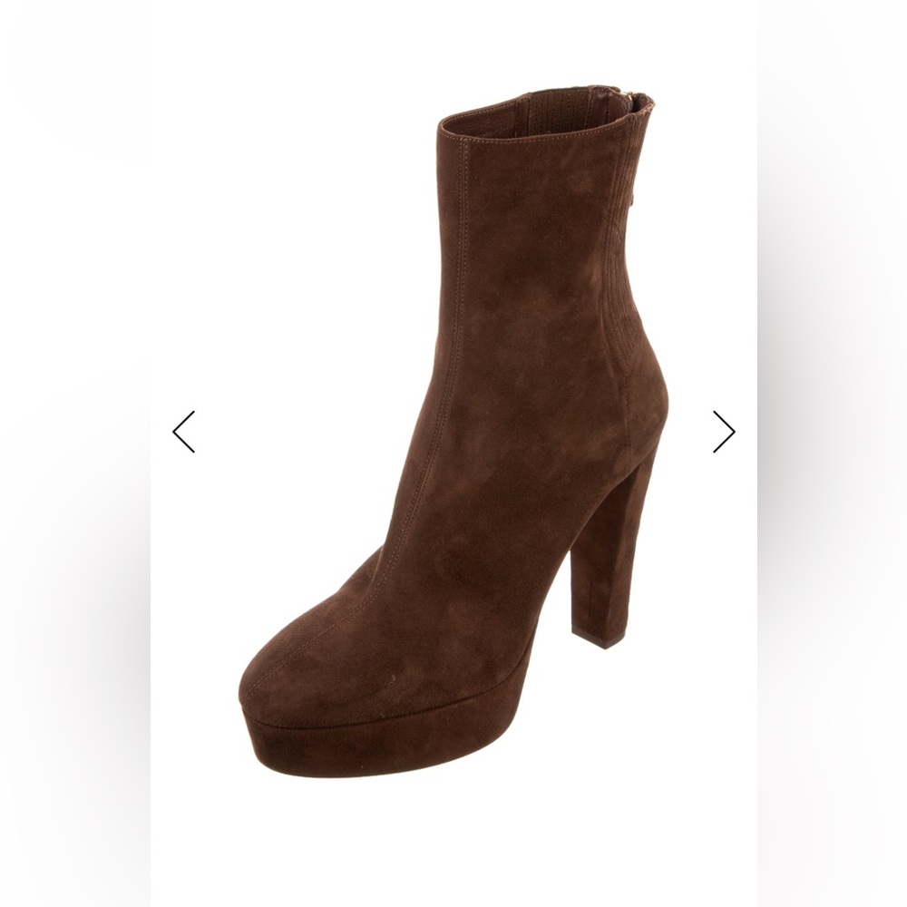 Aquazurra Suede boots brown -38